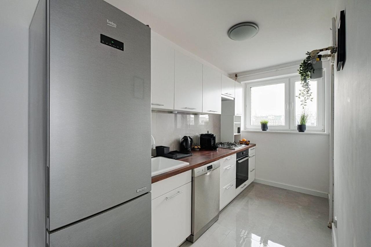 Warsaw Inside Solec With Private Parking公寓 外观 照片